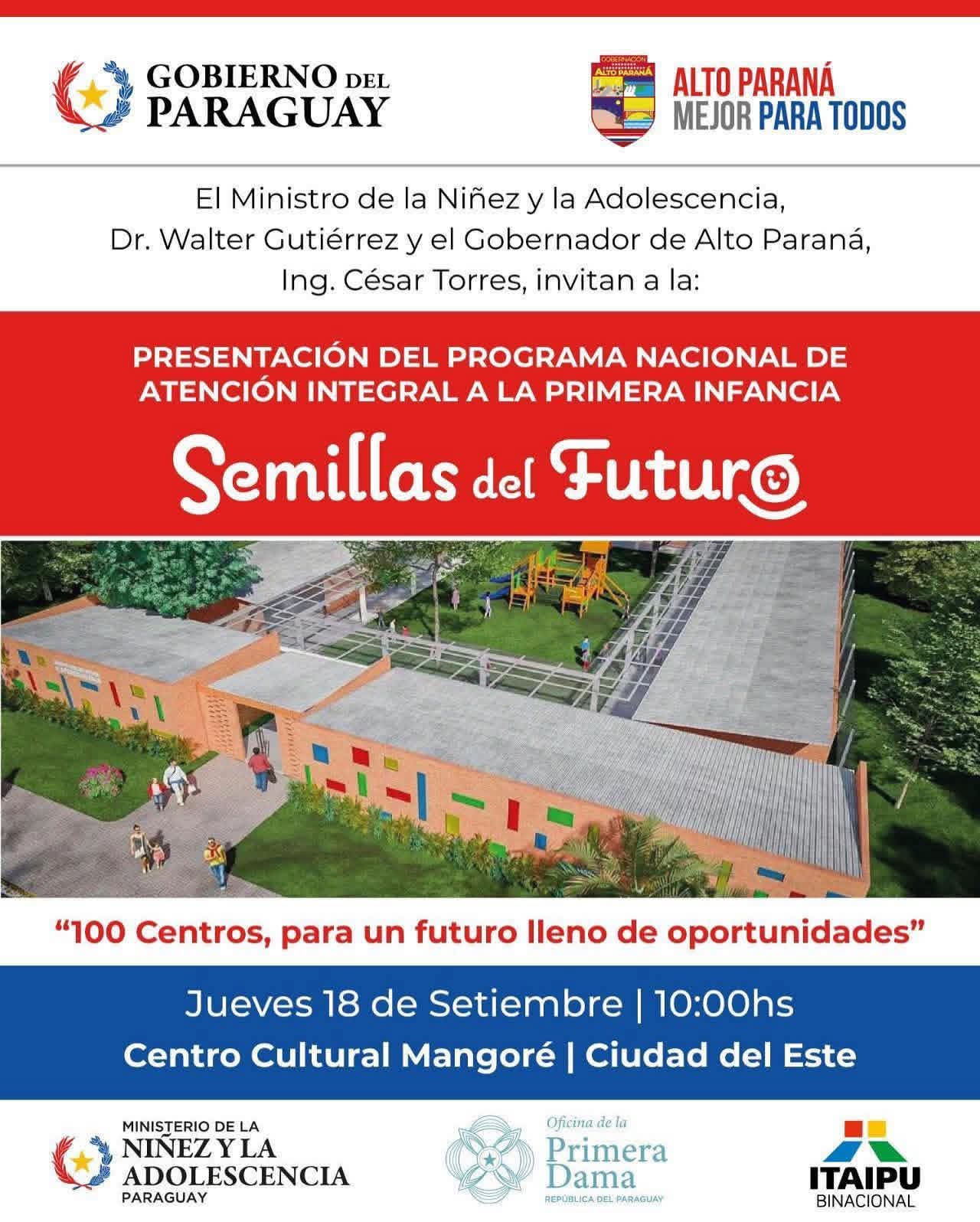 Presentación oficial del Programa Nacional de Atención Integral a la ...